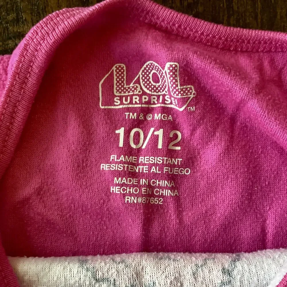 LOL Surprise! Fleece Pajama Top